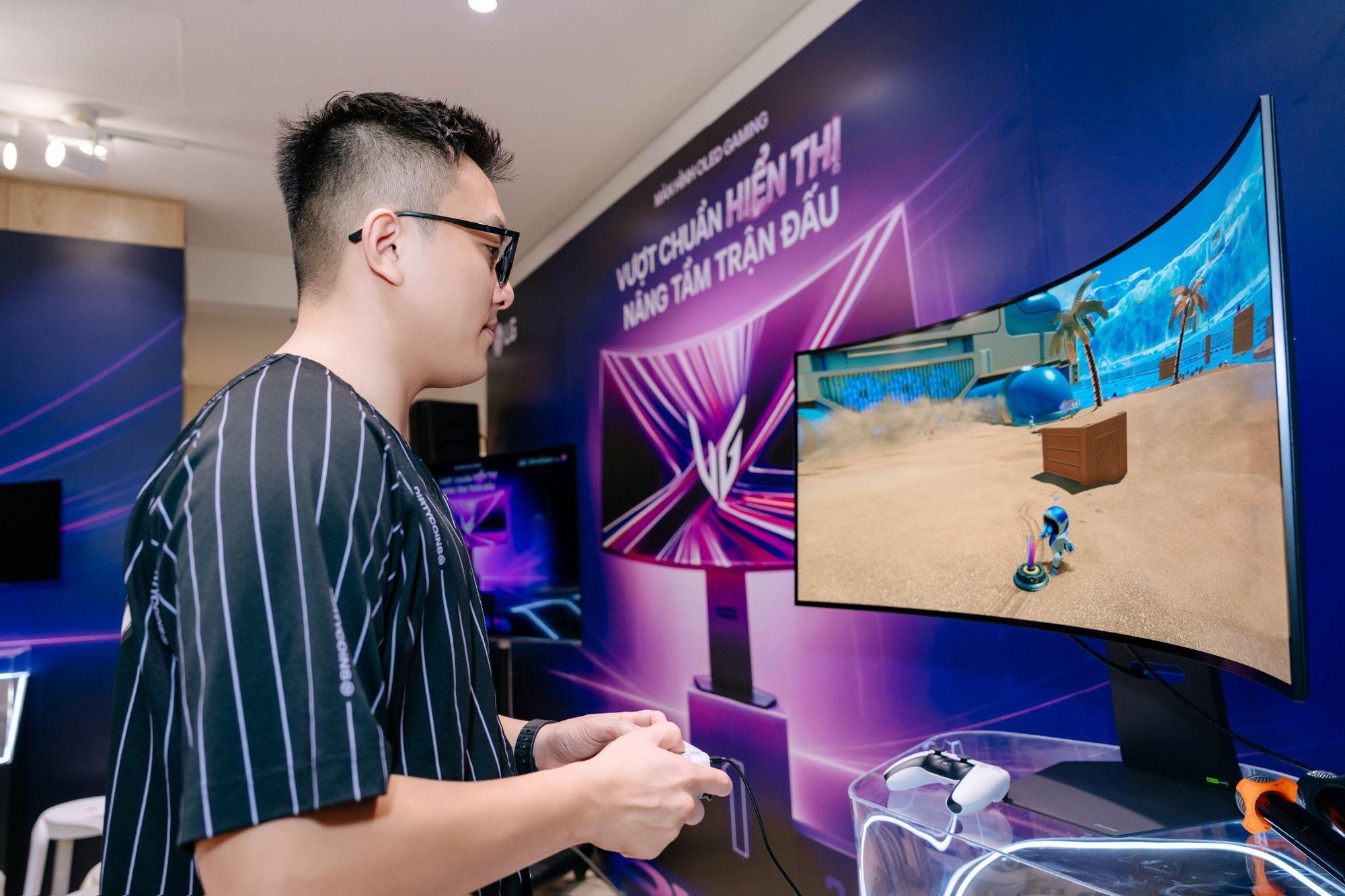 &rlm;N&acirc;ng tầm trải nghiệm gaming với m&agrave;n h&igrave;nh LG UltraGear evo AI OLED 5K2K&rlm; - Ảnh 3.
