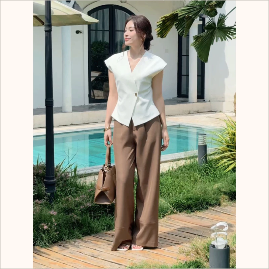 Chiếc quần "sang trọng trong thầm lặng" mà hội sành điệu diện quanh năm không chán - Ảnh 9.