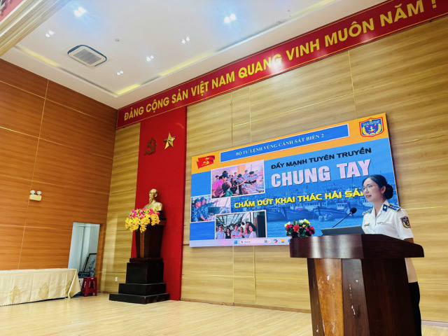 Nữ sĩ quan pháp luật và những đóng góp thầm lặng nơi đầu sóng - Ảnh 3.