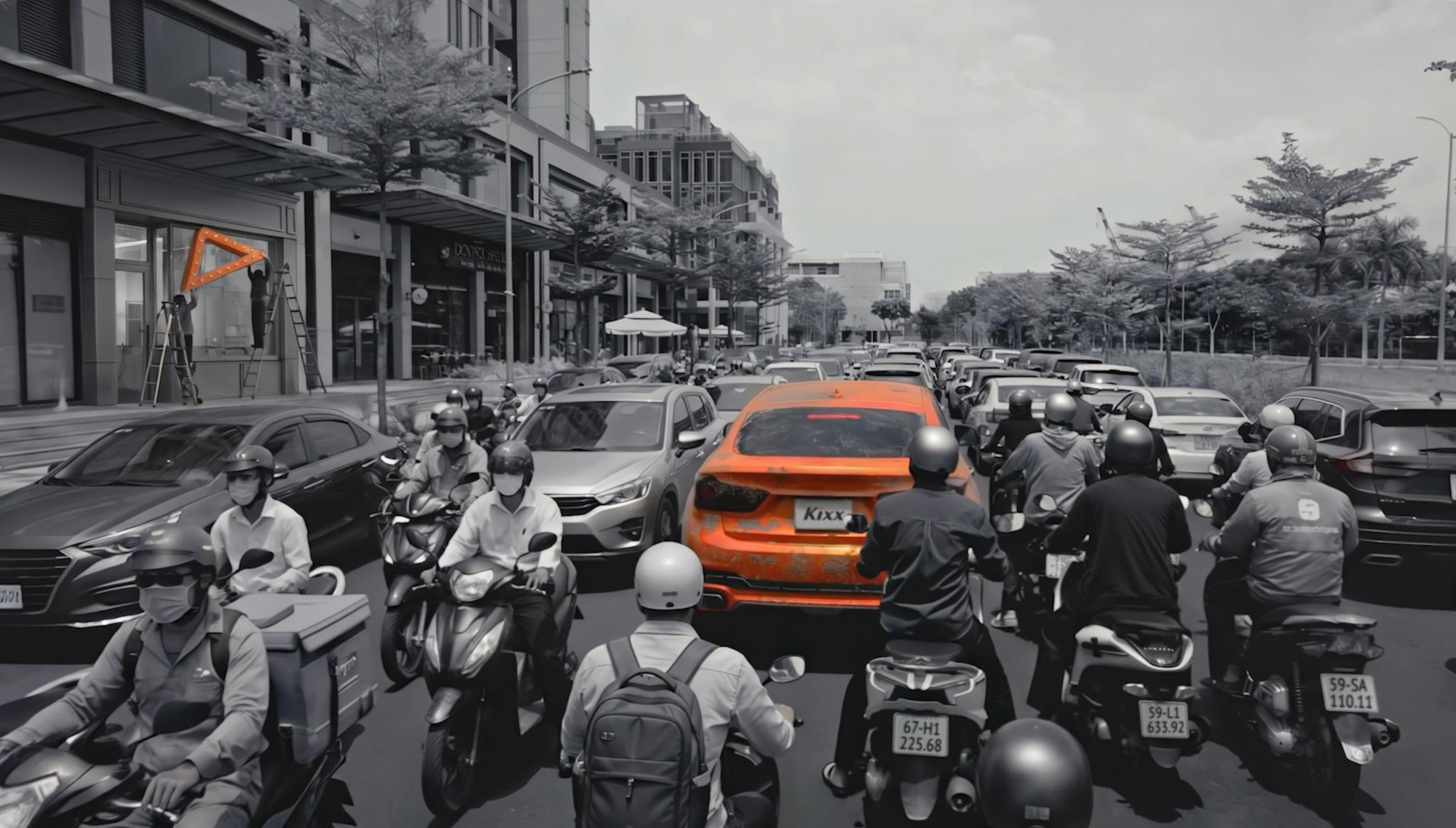 Dầu nhớt Kixx kể c&acirc;u chuyện bảo vệ động cơ từ nhịp l&aacute;i đ&ocirc; thị - Ảnh 1.