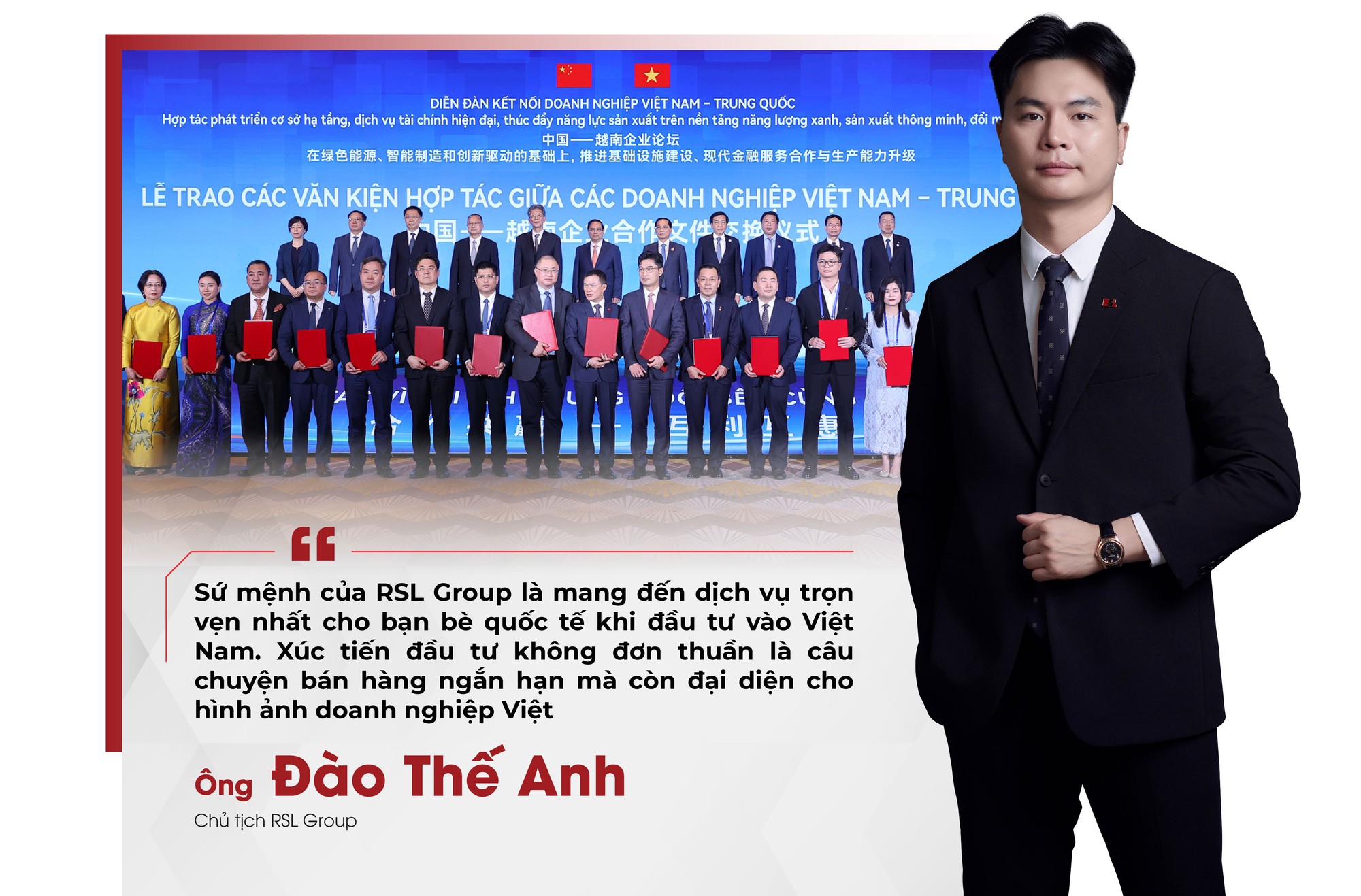 Chủ tịch RSL Group Đào Thế Anh: Từ bài toán quản trị tăng trưởng đến sứ mệnh mang đến dịch vụ tốt nhất - Ảnh 2.