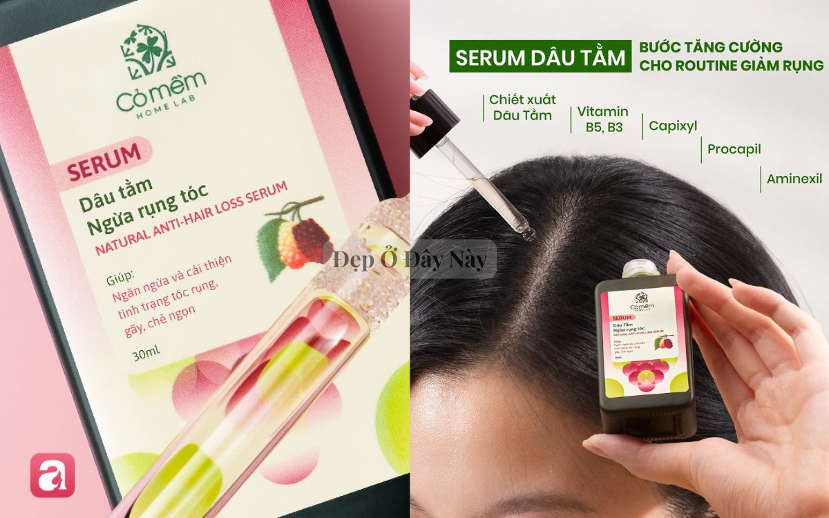 5 lọ serum t&oacute;c "made in Vietnam" l&agrave; thần dược cho n&agrave;ng t&oacute;c yếu, dễ g&atilde;y rụng - Ảnh 2.