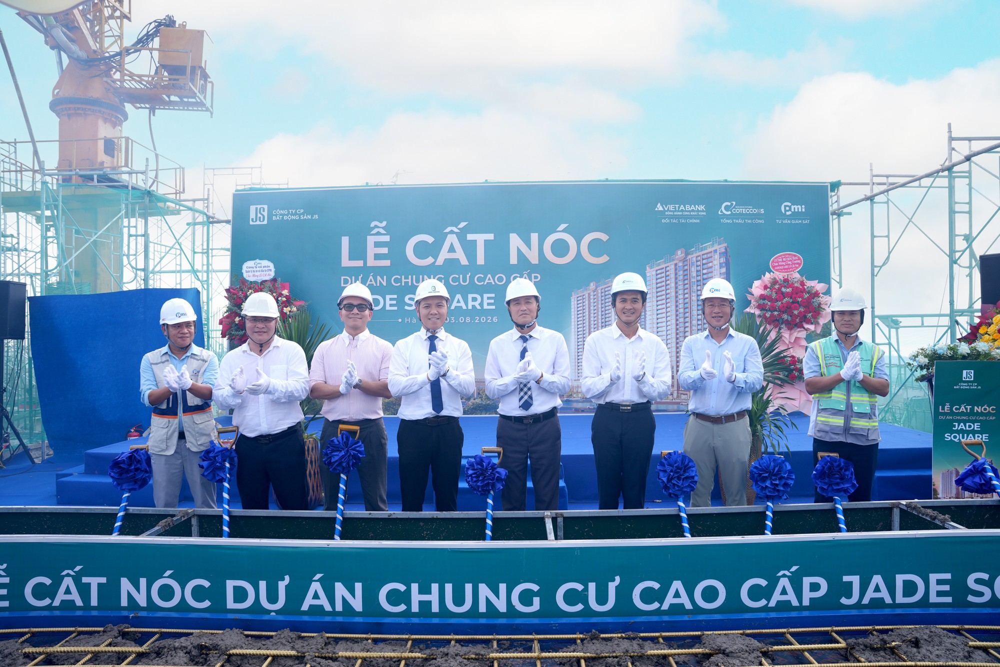 Jade Square cất n&oacute;c sau hơn 8 th&aacute;ng thi c&ocirc;ng, dự kiến b&agrave;n giao từ qu&yacute; III/2027 - Ảnh 2.