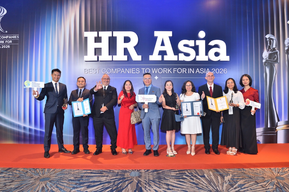 Metkraft được vinh danh trong Top Nơi l&agrave;m việc tốt nhất ch&acirc;u &Aacute; 2026 do HR Asia b&igrave;nh chọn - Ảnh 1.