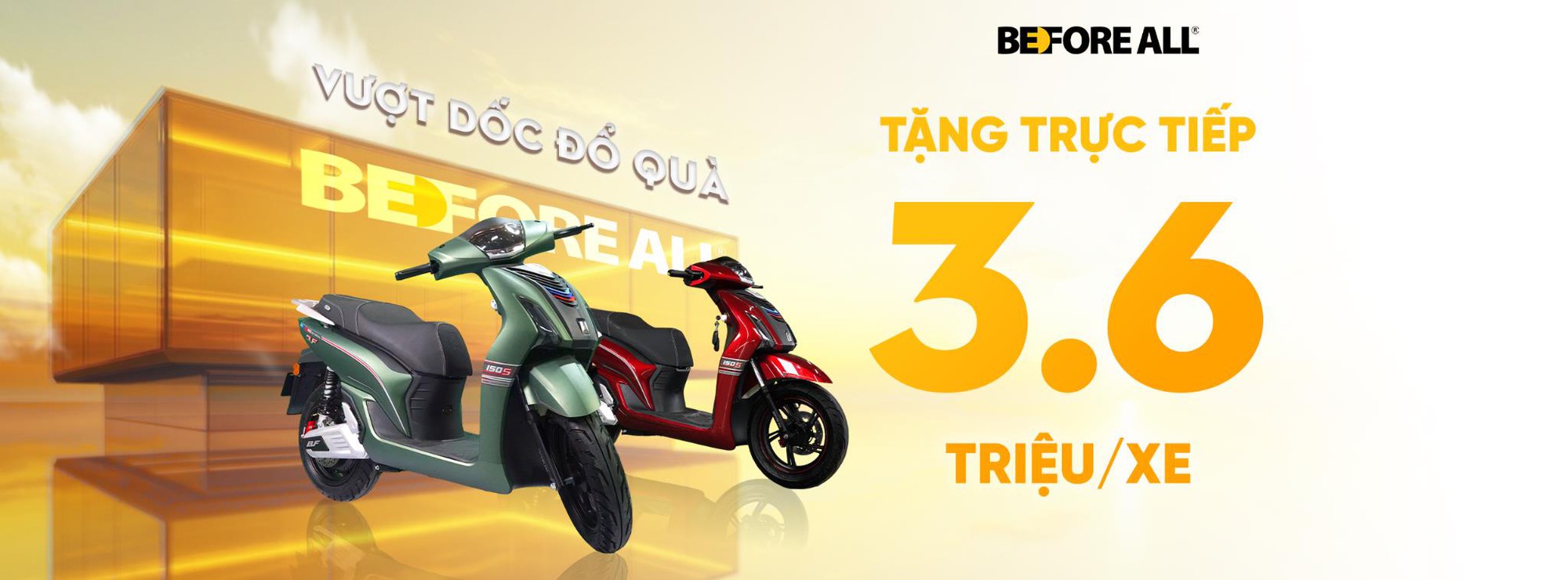 Đặc quyền nhận ngay 3.600.000 VND cho bộ đôi BF150S và BF150i cùng BEFORE ALL- Ảnh 1.