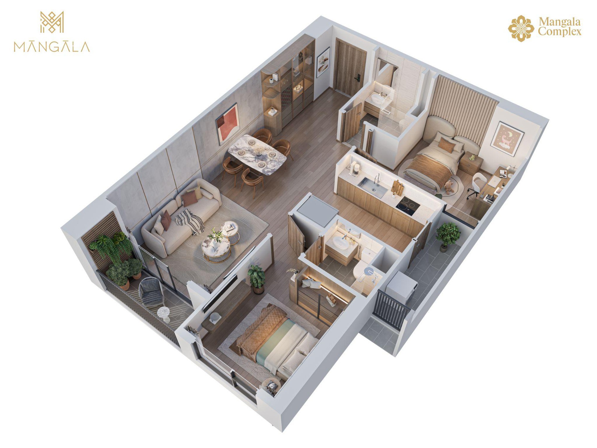 Xu hướng mới tại Bắc Ninh: Căn hộ 2 ph&ograve;ng ngủ hấp dẫn trong cuộc đua d&ograve;ng tiền - Ảnh 2.