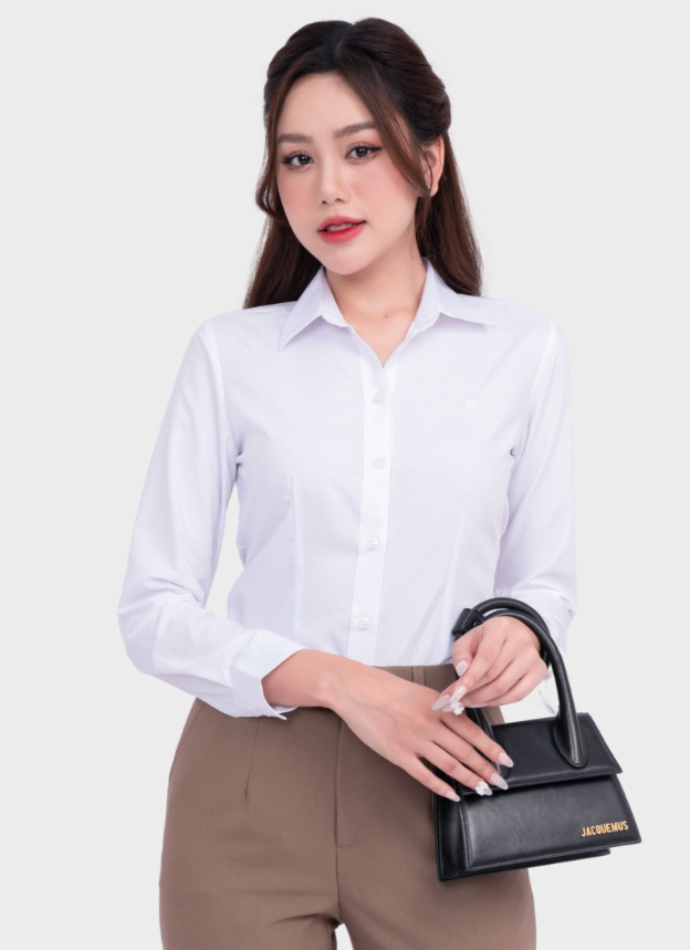 Ai cũng có sơ mi trắng, nhưng không phải ai cũng biết mặc đẹp như cô nàng này - Ảnh 10.