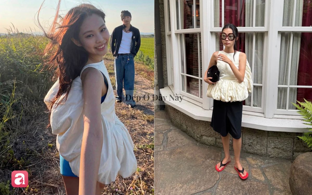 Jennie lăng xê chiếc áo "khó mặc nhất năm", dân tình vẫn đua nhau săn lùng- Ảnh 1.