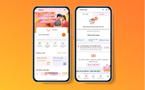 Go2Joy hợp t&aacute;c c&ugrave;ng MoMo, mang dịch vụ đặt ph&ograve;ng theo giờ đến h&agrave;ng triệu người d&ugrave;ng - Ảnh 1.