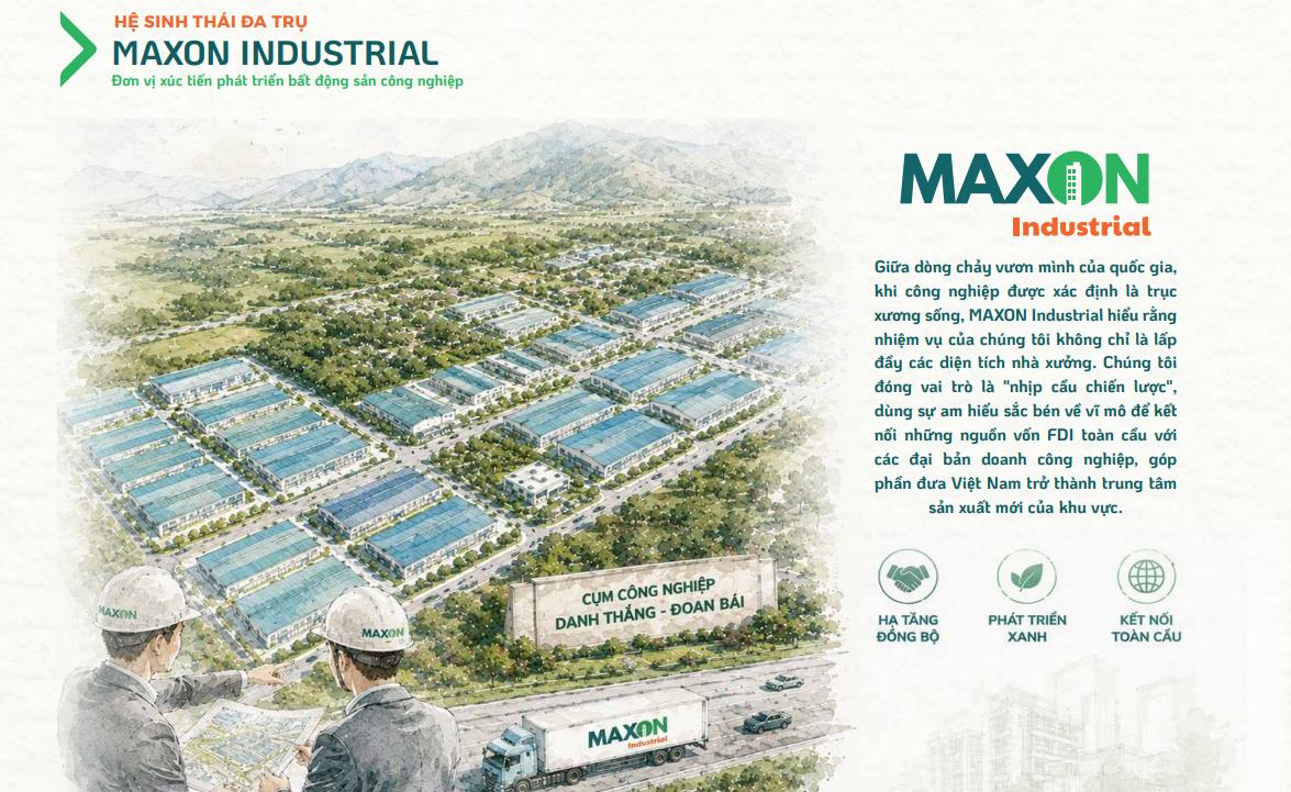 Dấu ấn Top 10 Thương hiệu Bất động sản dẫn đầu Việt Nam 2026 của MAXON Corporation - Ảnh 2.