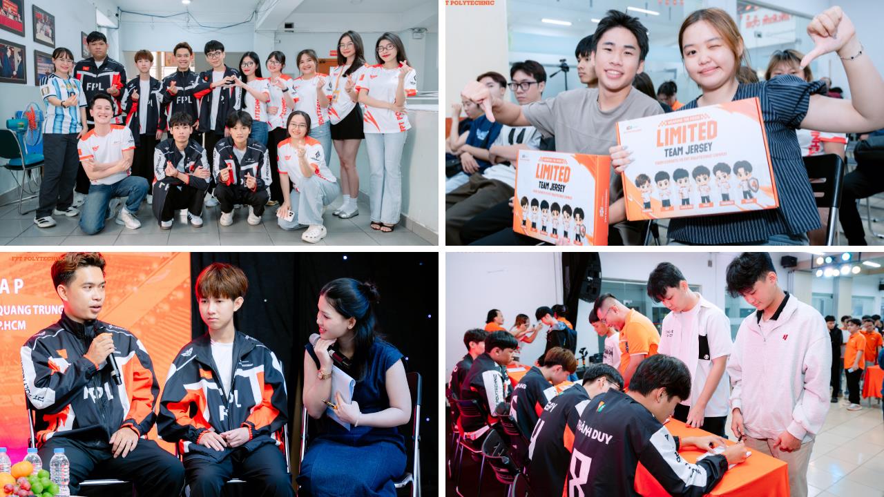 Da LAB, Dangrangto c&ugrave;ng d&agrave;n sao Esports xuất hiện tại buổi lễ định hướng của FPT Polytechnic - Ảnh 3.