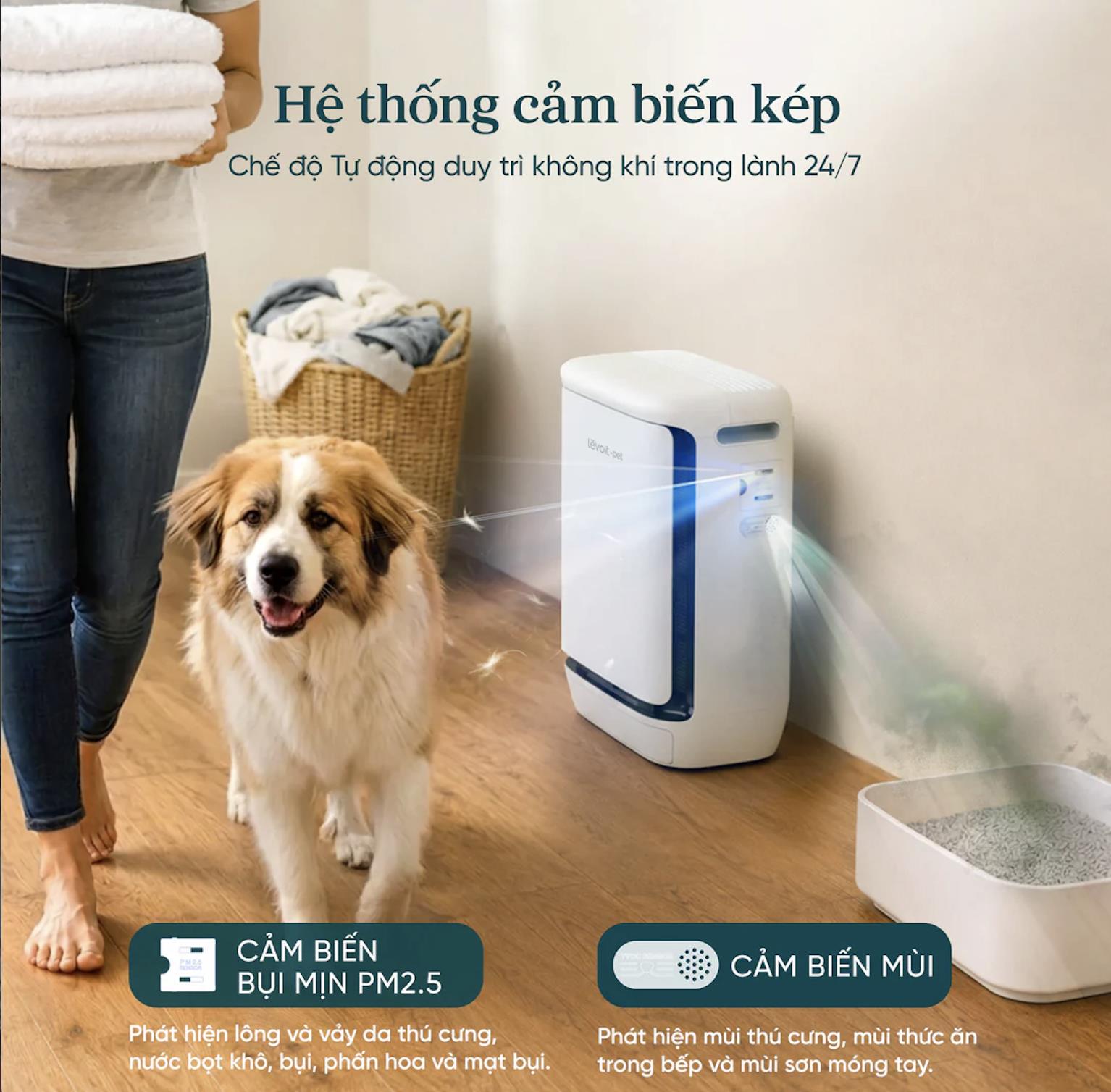 Levoit Vital Pet Pro: “Mổ xẻ” chiếc máy lọc không khí thú cưng hàng đầu phân khúc - Ảnh 3.