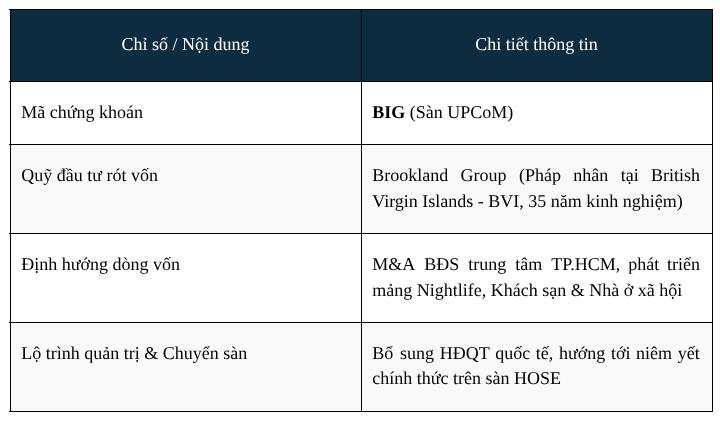Quỹ ngoại 35 năm tuổi r&oacute;t vốn v&agrave;o Tập đo&agrave;n đầu tư BIG- Ảnh 2.