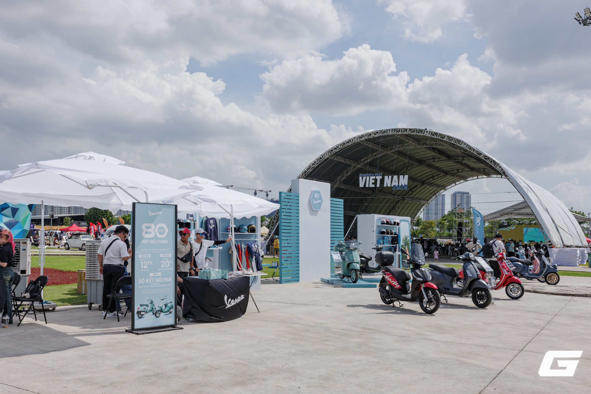 Vespa mang bộ sưu tập 80 năm khuấy động Vietnam Scooters Fest 2026- Ảnh 2.