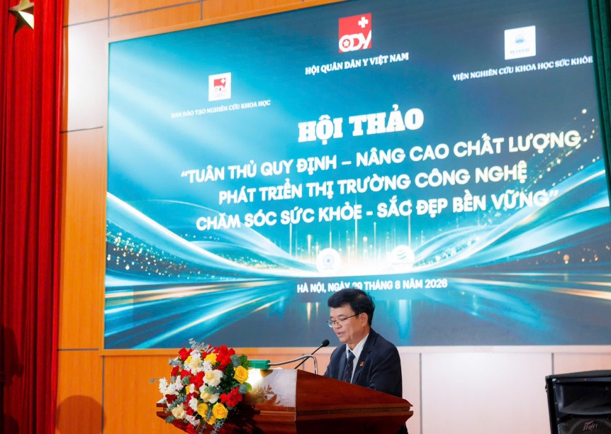 Hội thảo “Tuân thủ quy định – Nâng cao chất lượng – Phát triển thị trường chăm sóc sức khỏe, sắc đẹp bền vững”
- Ảnh 2.
