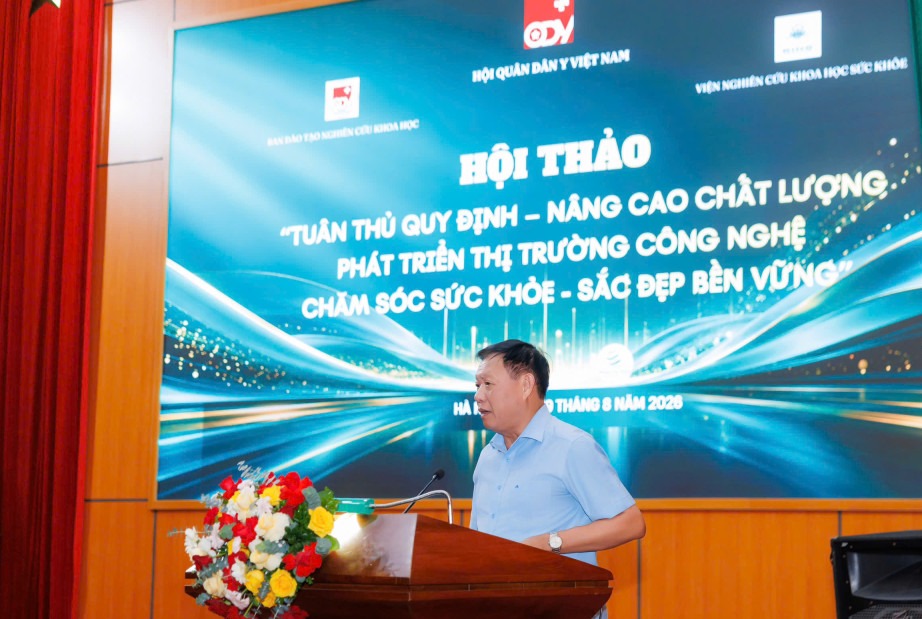 Hội thảo “Tuân thủ quy định – Nâng cao chất lượng – Phát triển thị trường chăm sóc sức khỏe, sắc đẹp bền vững”
- Ảnh 3.