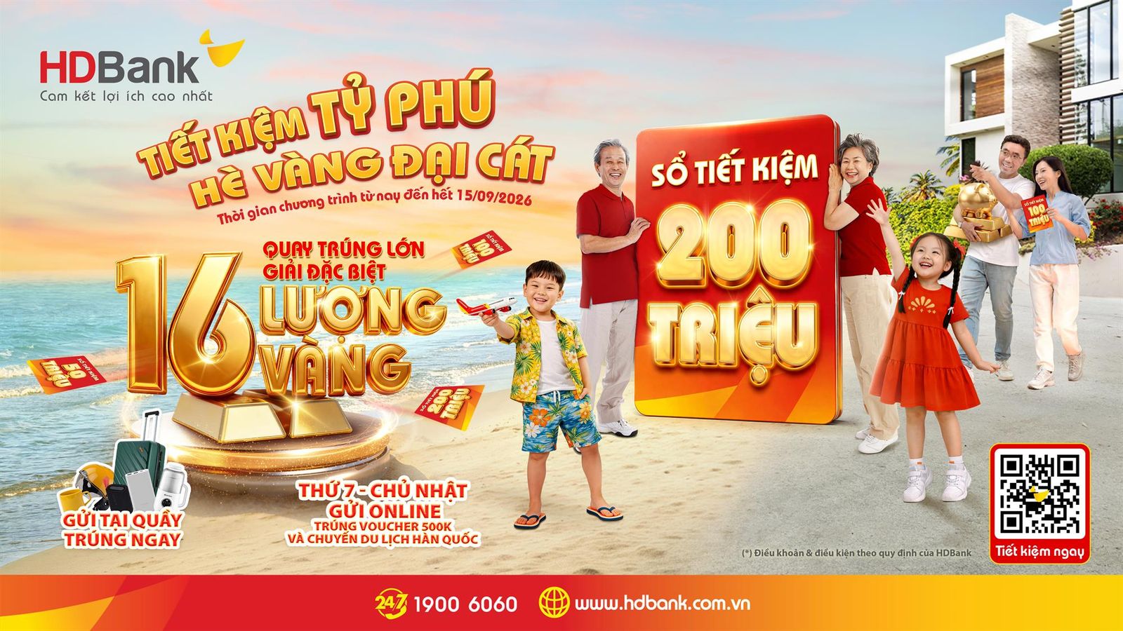 Đếm ngược đến 15/9: 26 lượng v&agrave;ng SJC chờ chủ nh&acirc;n gửi tiết kiệm tại HDBank - Ảnh 1.