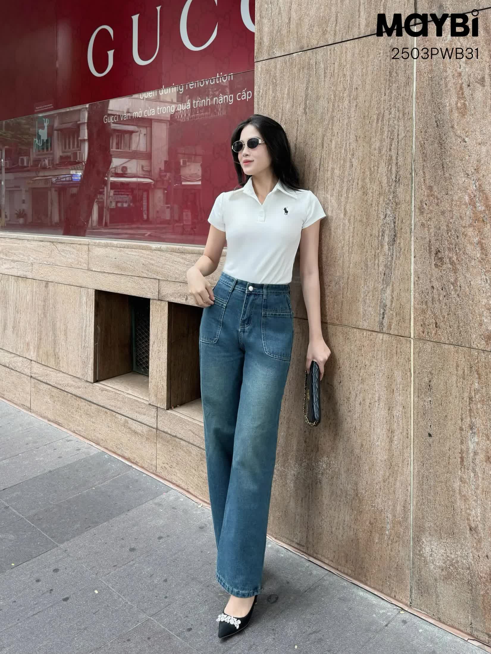 Diện quần jeans đi làm: Vừa đẹp chuẩn old money, vừa ghi điểm trẻ trung- Ảnh 9.