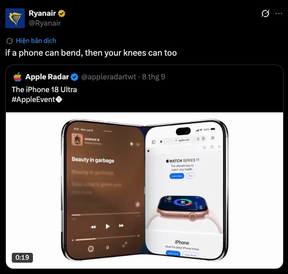 iPhone Duo vừa ra mắt, cả Internet đã “gập” theo - Ảnh 4.
