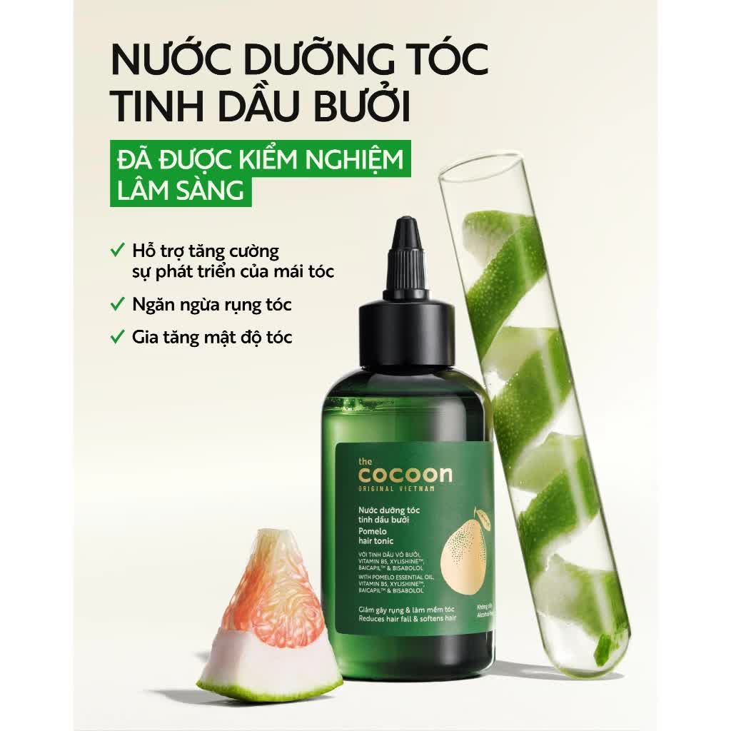5 lọ dưỡng t&oacute;c bưởi "made in Vietnam" k&iacute;ch th&iacute;ch t&oacute;c mọc nhanh, giảm g&atilde;y rụng thấy r&otilde; - Ảnh 5.