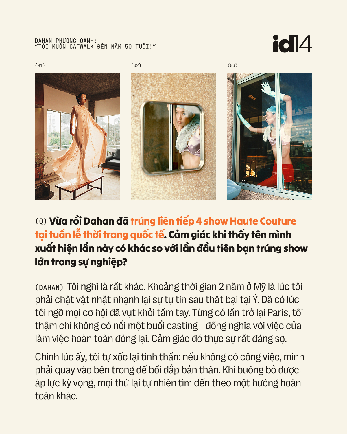 Dahan Phương Oanh: &ldquo;T&ocirc;i muốn catwalk đến năm 50 tuổi!- Ảnh 11.