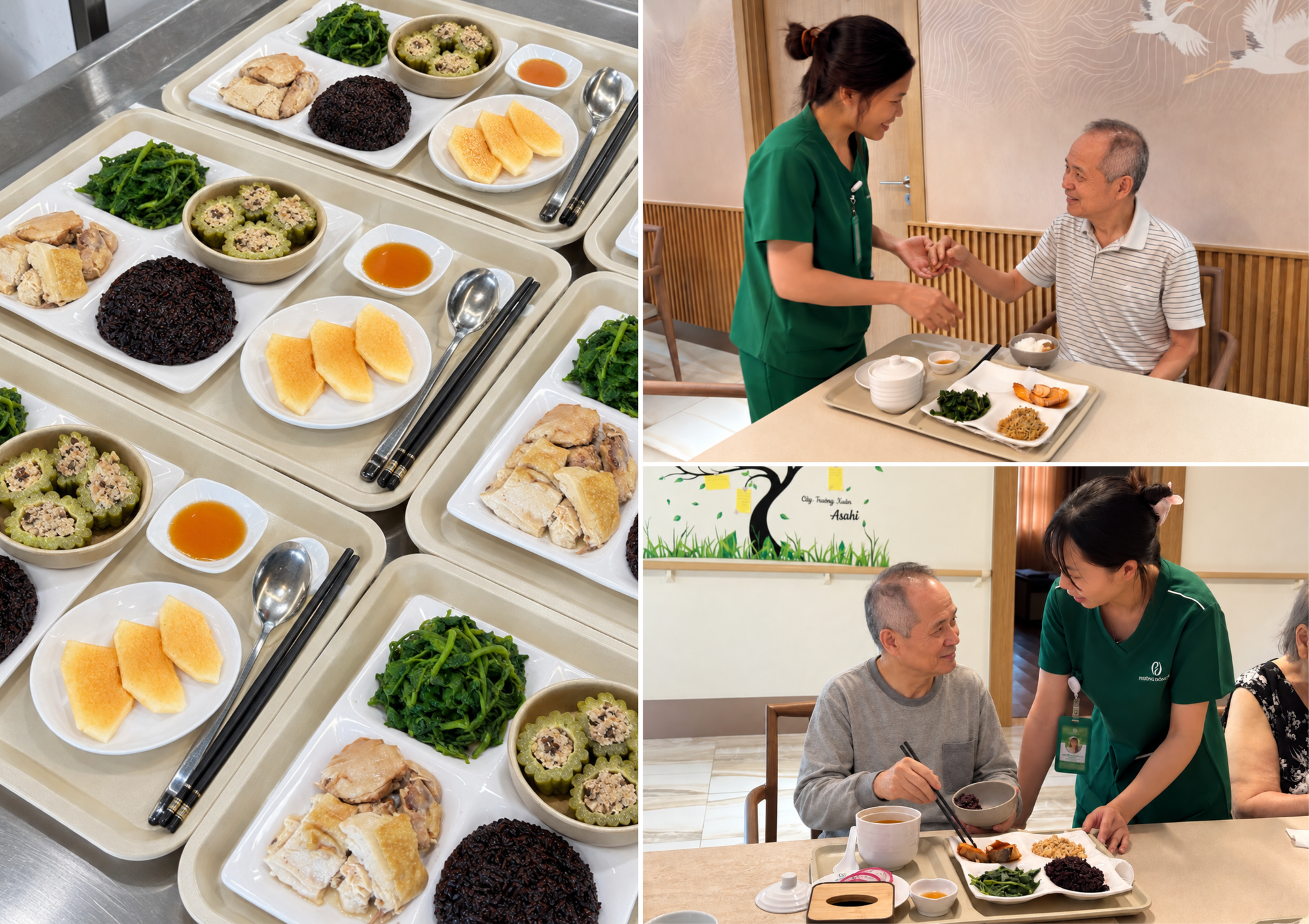 Ch&igrave;a kh&oacute;a dinh dưỡng gi&uacute;p người cao tuổi g&igrave;n giữ thể lực tại Phương Đ&ocirc;ng Asahi - Ảnh 2.