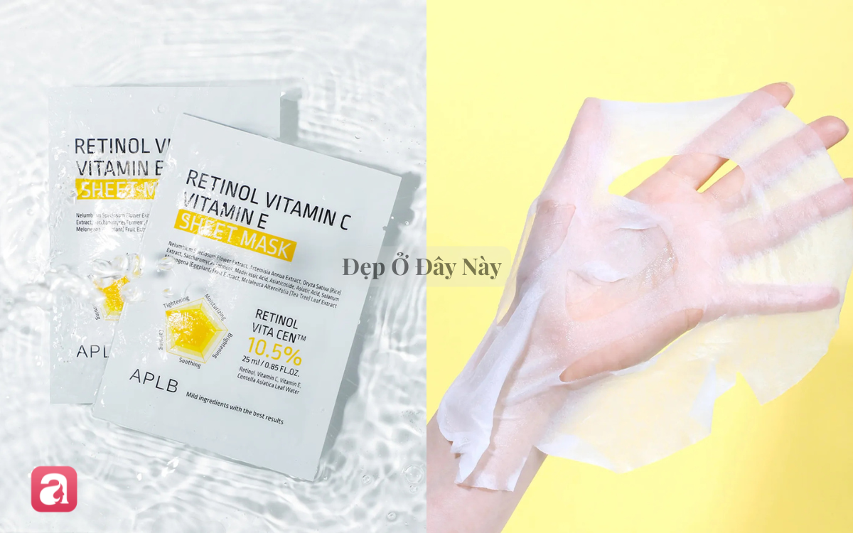 5 mặt nạ giấy chứa retinol vừa dưỡng ẩm vừa hỗ trợ chống l&atilde;o h&oacute;a cho l&agrave;n da ngo&agrave;i 30 tuổi - Ảnh 5.