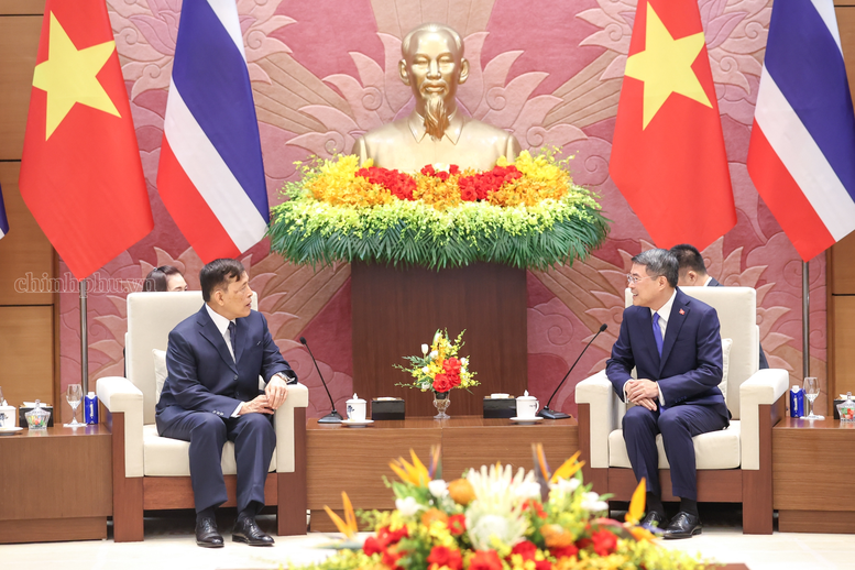 Thủ tướng Ch&iacute;nh phủ L&ecirc; Minh Hưng hội kiến Nh&agrave; Vua Th&aacute;i Lan- Ảnh 2.
