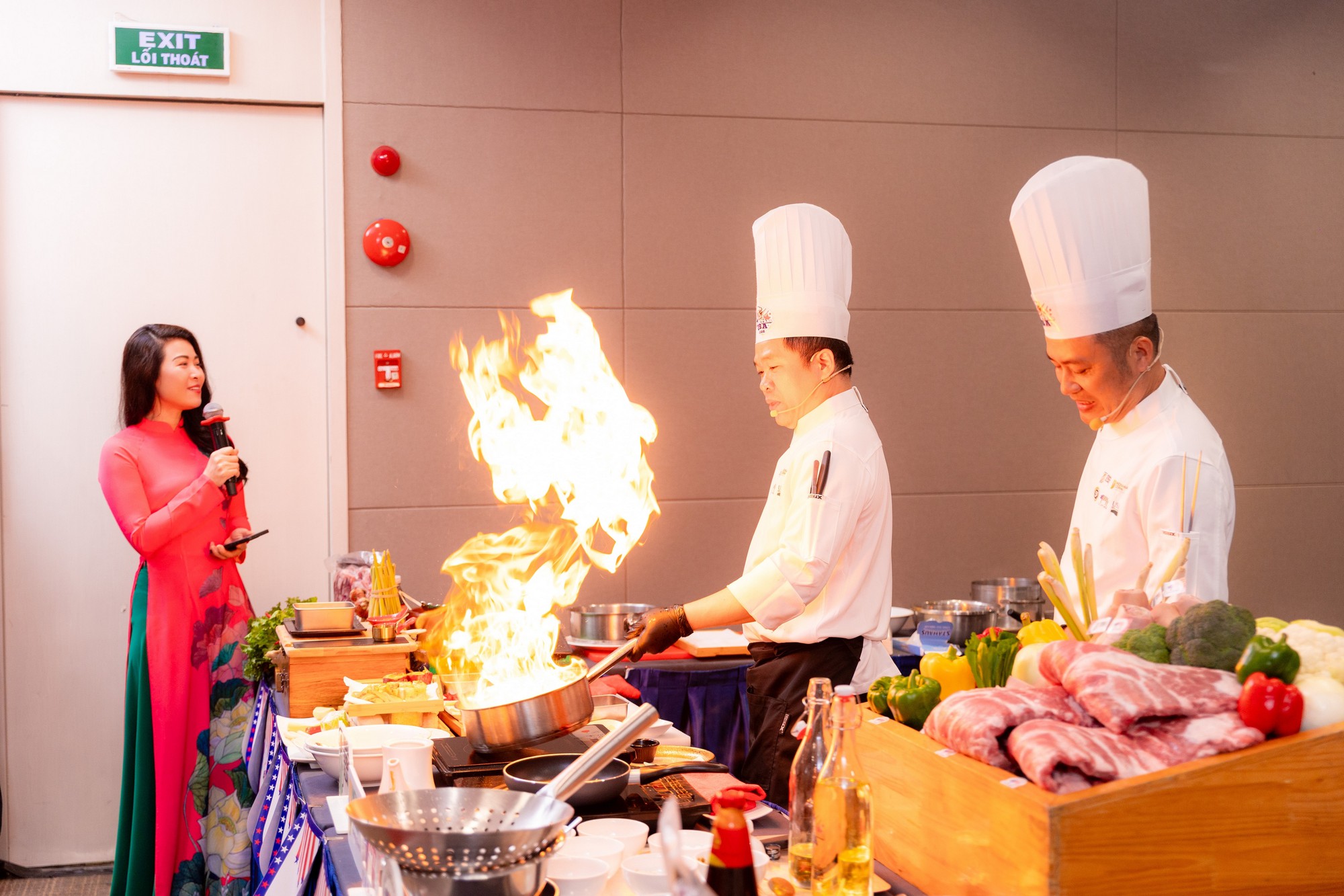 Lan tỏa gi&aacute; trị thịt Heo Mỹ qua h&agrave;nh tr&igrave;nh ẩm thực tại H&agrave; Nội - Ảnh 1.