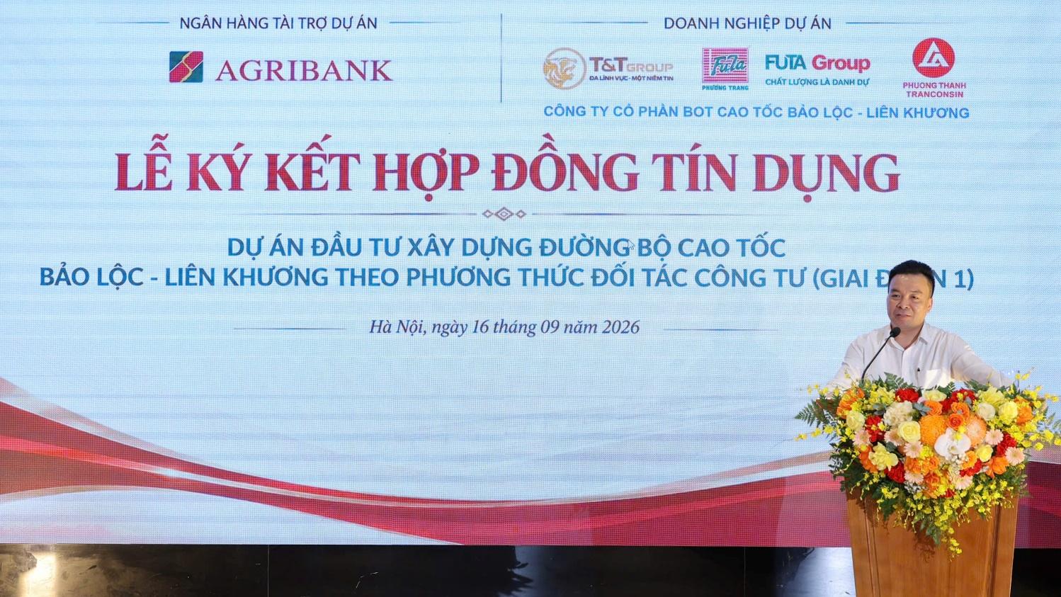 Agribank cấp gần 3.000 tỷ đồng vốn t&iacute;n dụng cho cao tốc Bảo Lộc &ndash; Li&ecirc;n Khương - Ảnh 2.