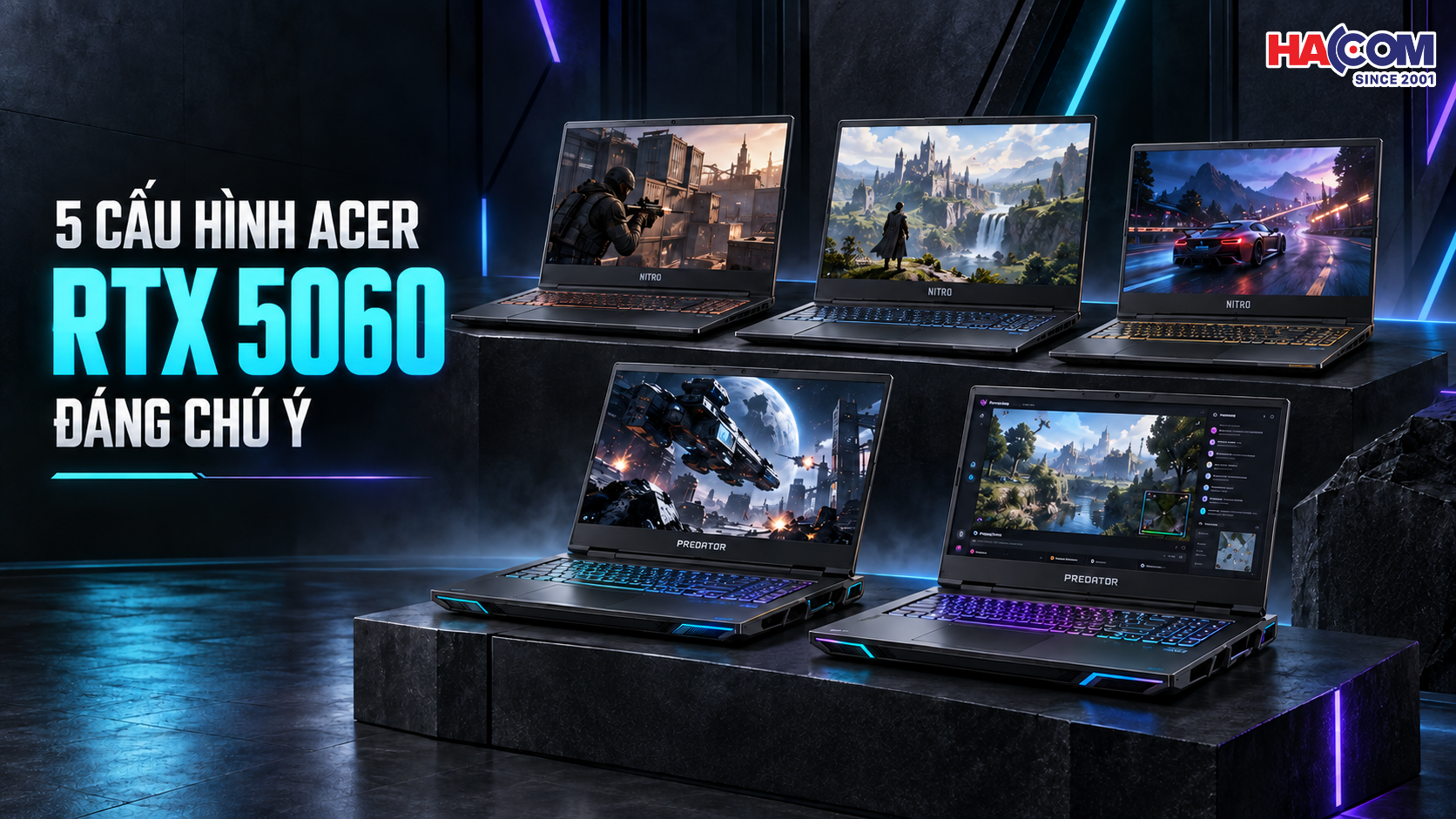 RTX 5060 trên laptop Acer: Khi gaming 2K và tần số quét cao dễ tiếp cận hơn - Ảnh 1.