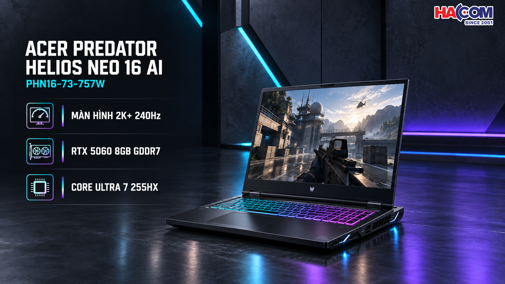 RTX 5060 trên laptop Acer: Khi gaming 2K và tần số quét cao dễ tiếp cận hơn - Ảnh 2.
