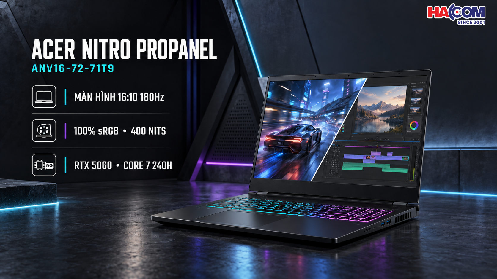 RTX 5060 trên laptop Acer: Khi gaming 2K và tần số quét cao dễ tiếp cận hơn - Ảnh 3.