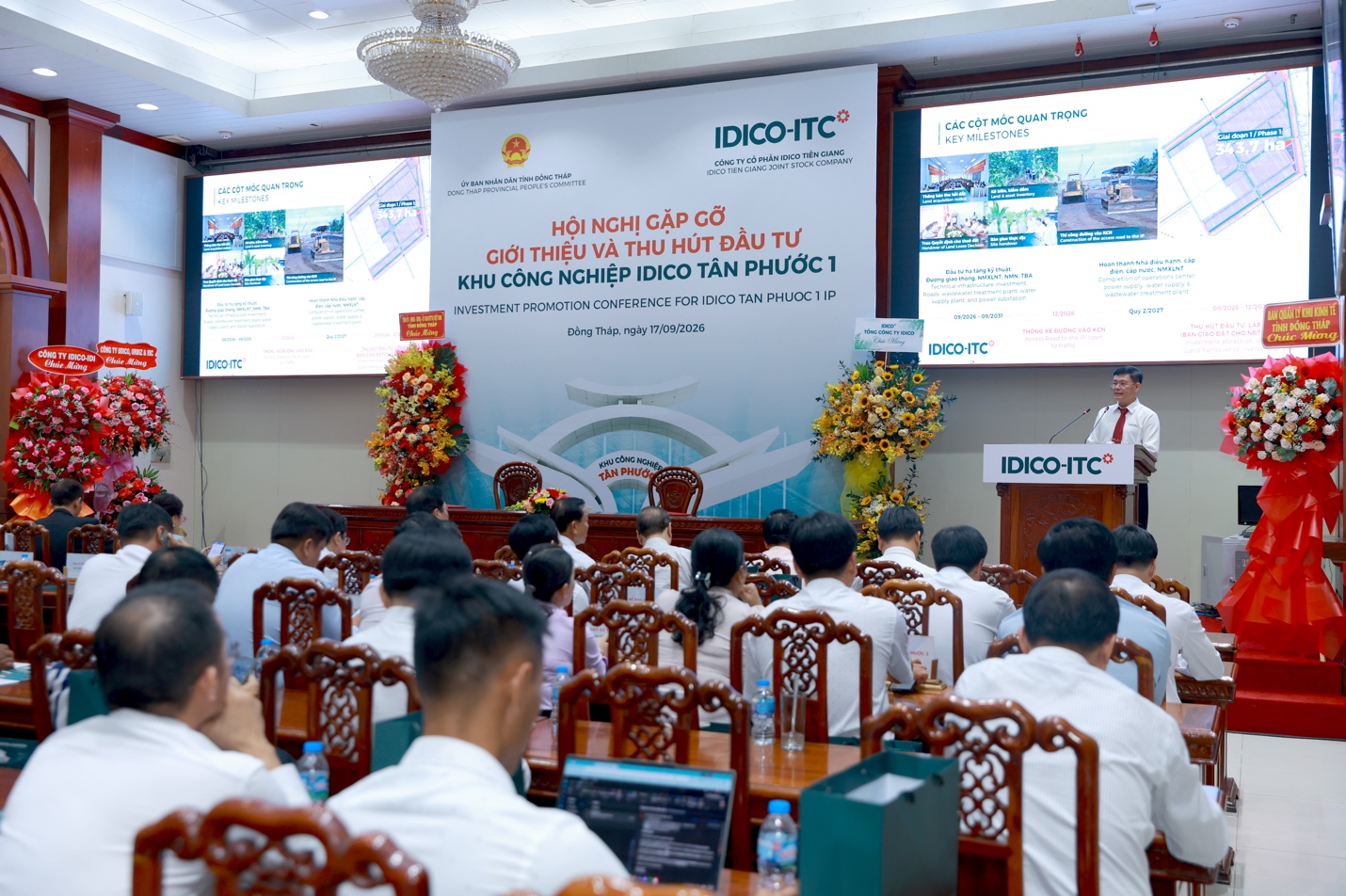 Động thổ KCN Tân Phước 1, khởi động chiến lược đầu tư toàn diện của IDICO tại ĐBSCL - Ảnh 1.