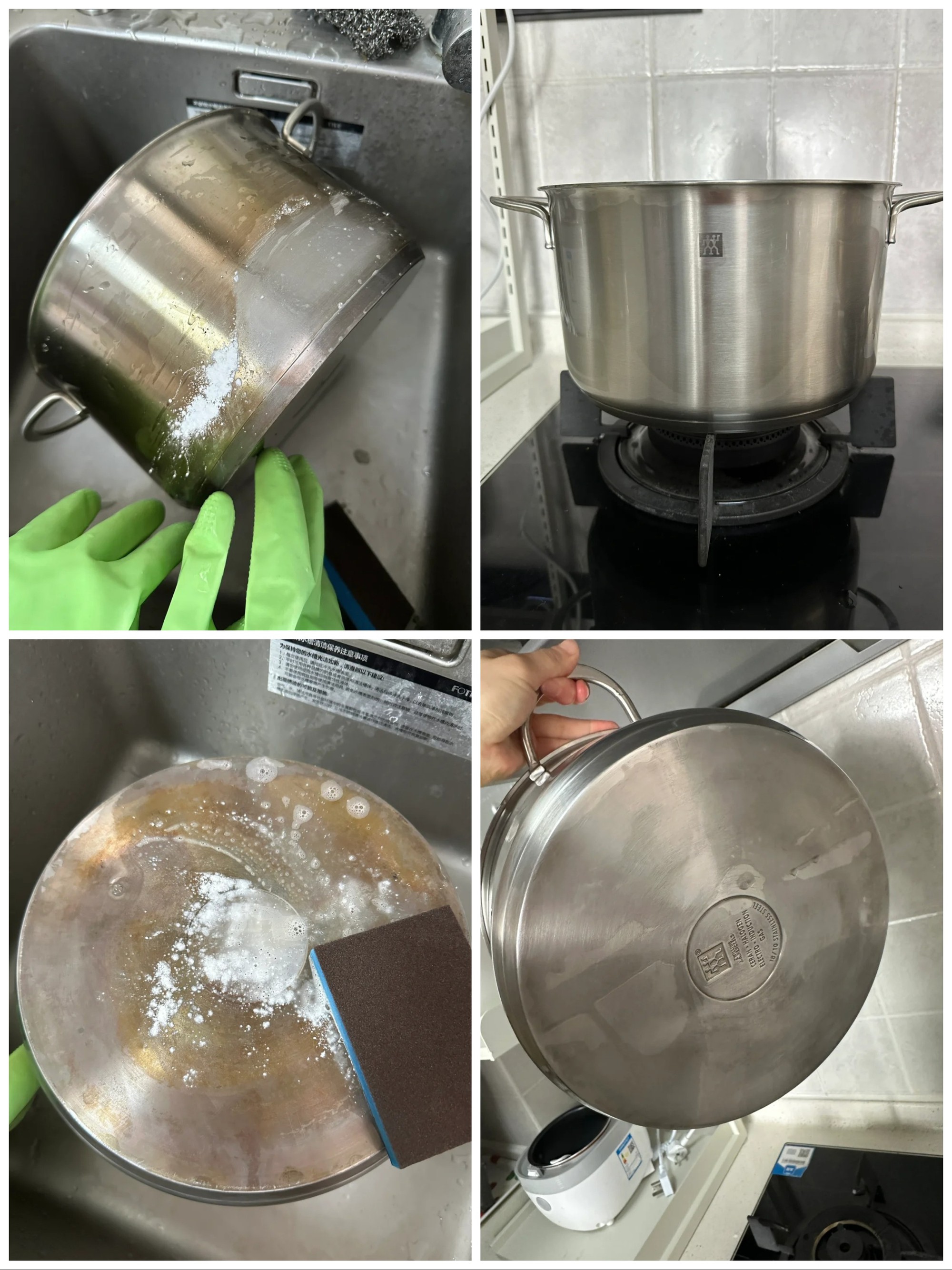 Chiếc nồi d&ugrave;ng 20 năm vẫn s&aacute;ng như mới: Người phụ nữ trung ni&ecirc;n tiết lộ c&aacute;ch l&agrave;m sạch khiến nhiều người bất ngờ- Ảnh 7.