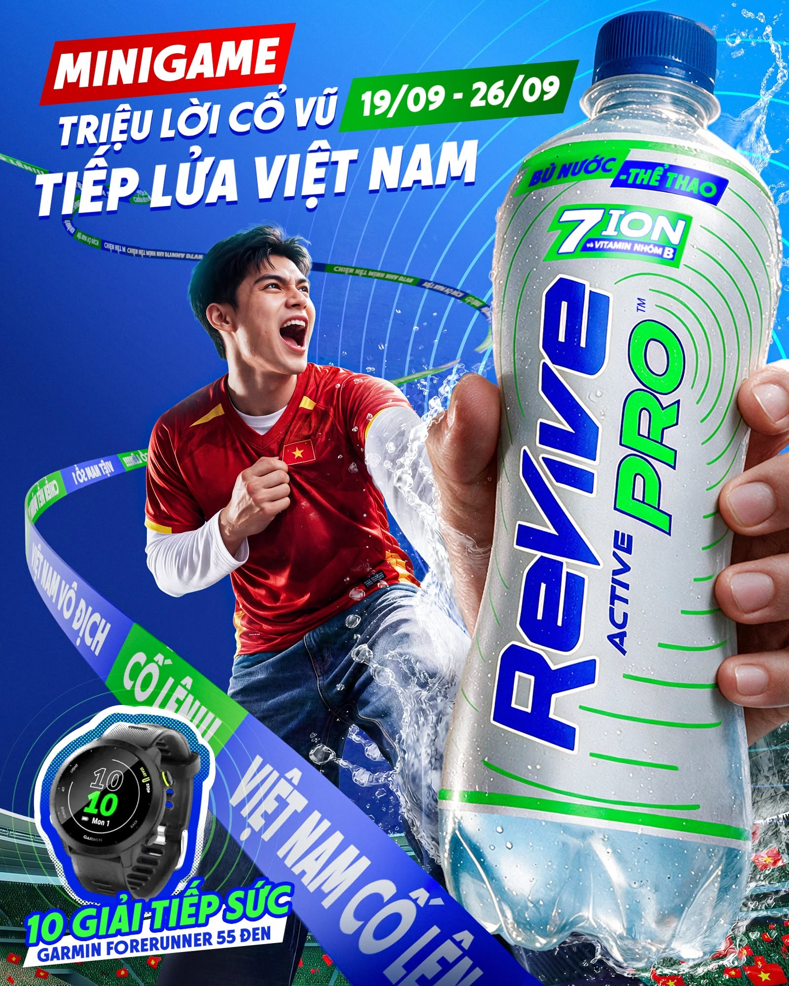 Revive tiếp lửa thể thao Việt c&ugrave;ng chiến dịch &ldquo;Triệu lời đồng h&agrave;nh tiếp sức&rdquo; - Ảnh 3.