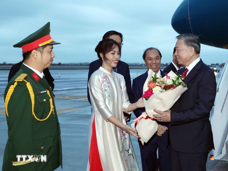 Tổng B&iacute; thư, Chủ tịch nước T&ocirc; L&acirc;m đến New York tham dự Phi&ecirc;n thảo luận cấp cao Đại hội đồng Li&ecirc;n Hợp Quốc kh&oacute;a 81- Ảnh 1.