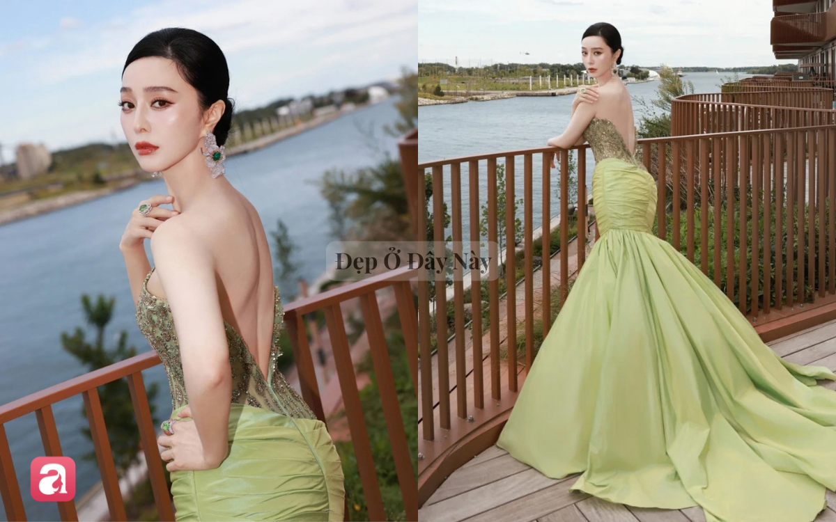 Chiếc v&aacute;y "như sắp bục" của Phạm Băng Băng h&oacute;a ra lại l&agrave; mốt mới của thời trang cao cấp- Ảnh 3.