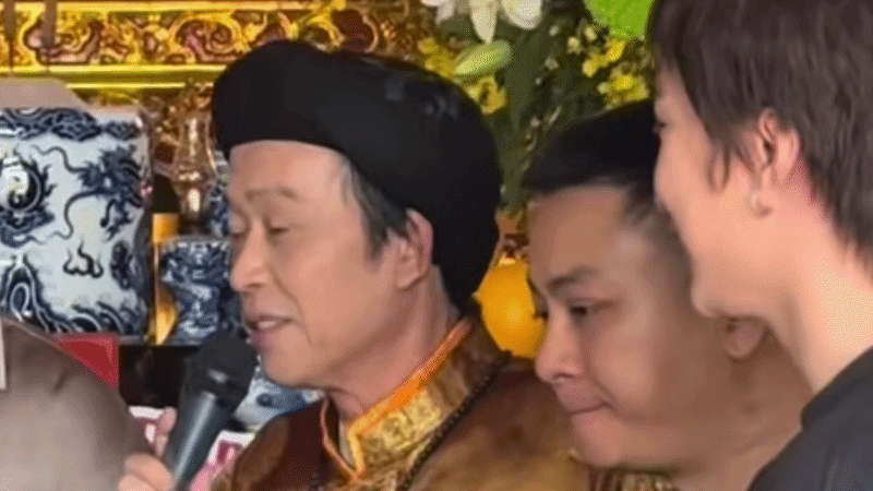S&aacute;ng tỏ mối quan hệ của NS Ho&agrave;i Linh với Ho&agrave;i L&acirc;m ở nh&agrave; thờ Tổ 100 tỷ- Ảnh 4.