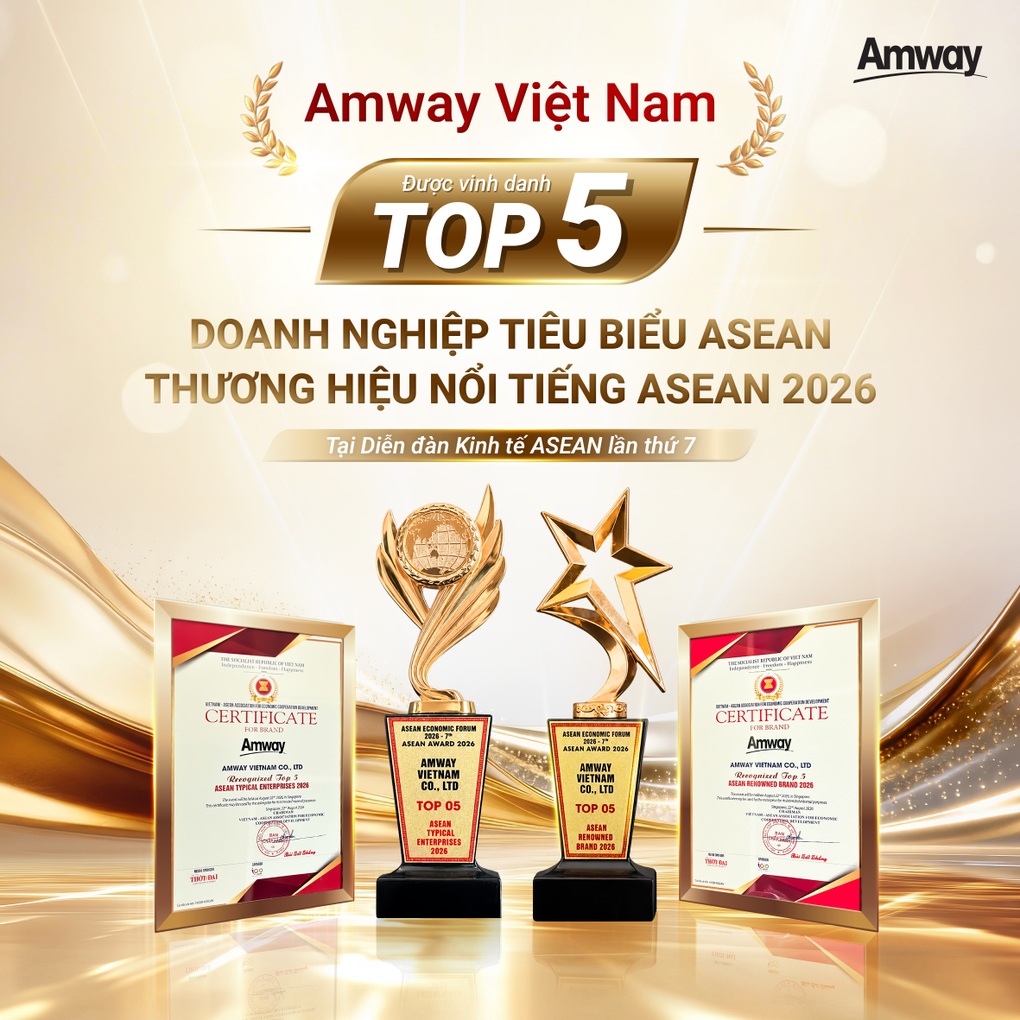 Amway Việt Nam được vinh danh tại Diễn đàn Kinh tế ASEAN- Ảnh 2.