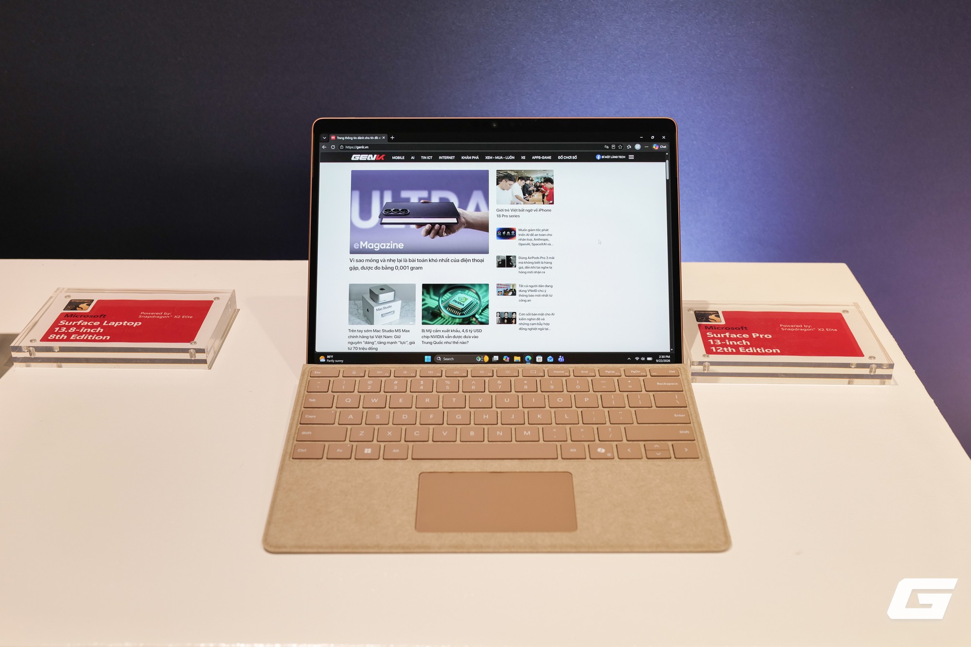 Dạo gian h&agrave;ng Microsoft tại Snapdragon Summit 2026: Giữa d&agrave;n Surface mới, đ&acirc;y mới l&agrave; t&iacute;nh năng t&ocirc;i thấy hấp dẫn nhất- Ảnh 9.