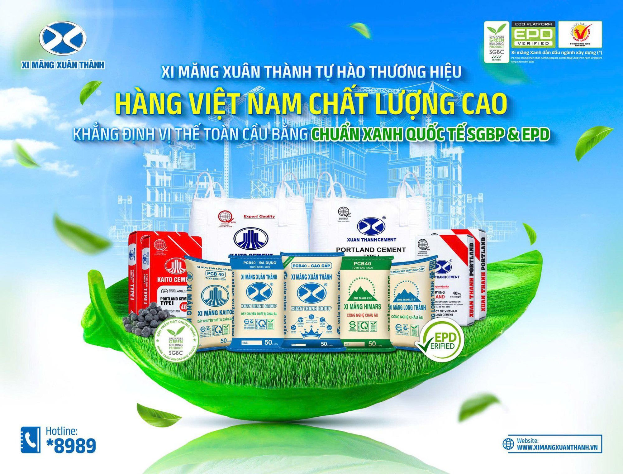 Xi Măng Xu&acirc;n Th&agrave;nh khẳng định tầm v&oacute;c thương hiệu với loạt giải thưởng uy t&iacute;n  - Ảnh 4.