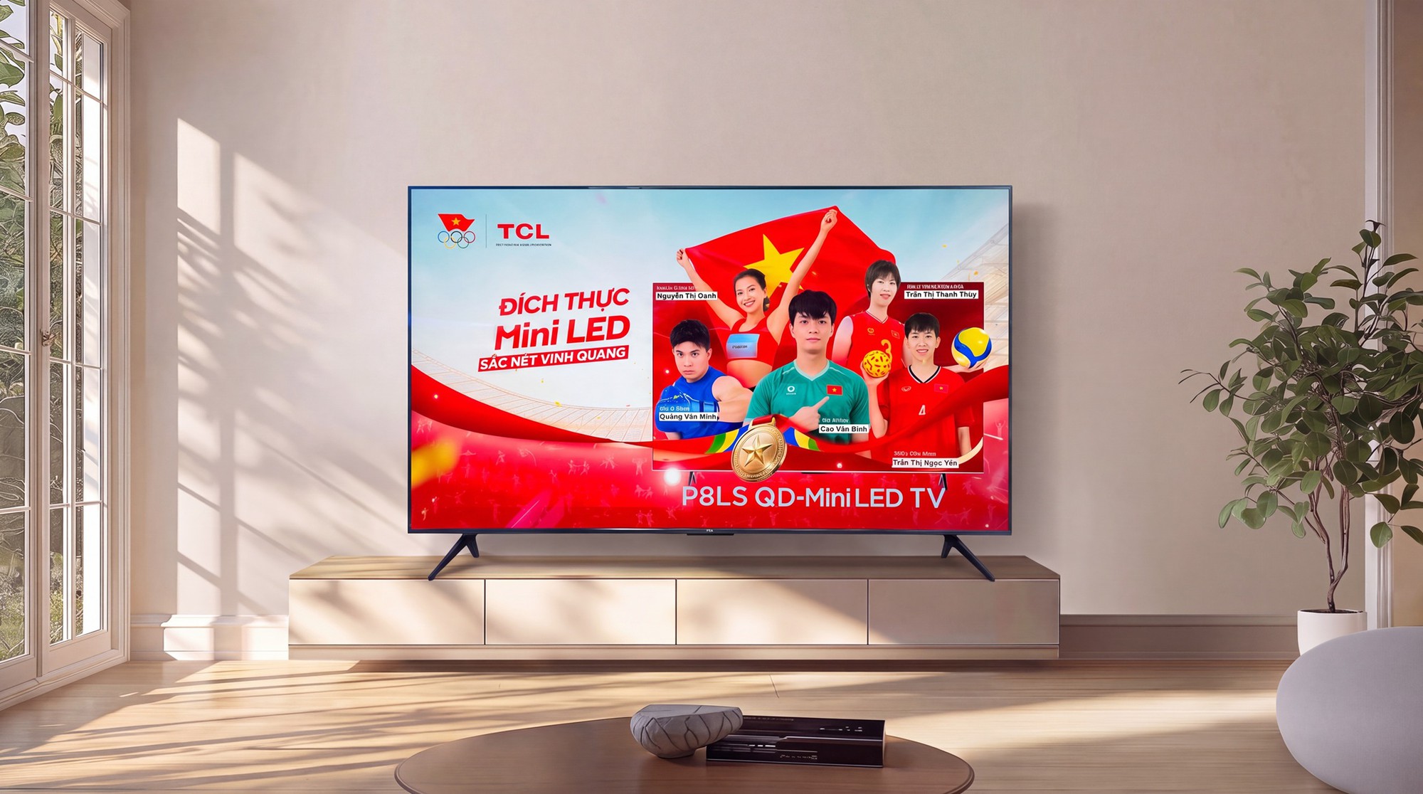 B&oacute;c t&aacute;ch c&ocirc;ng nghệ Mini LED đ&iacute;ch thực tr&ecirc;n TCL P8LS: Trải nghiệm thể thao đắm ch&igrave;m m&ugrave;a ASIAD - Ảnh 1.