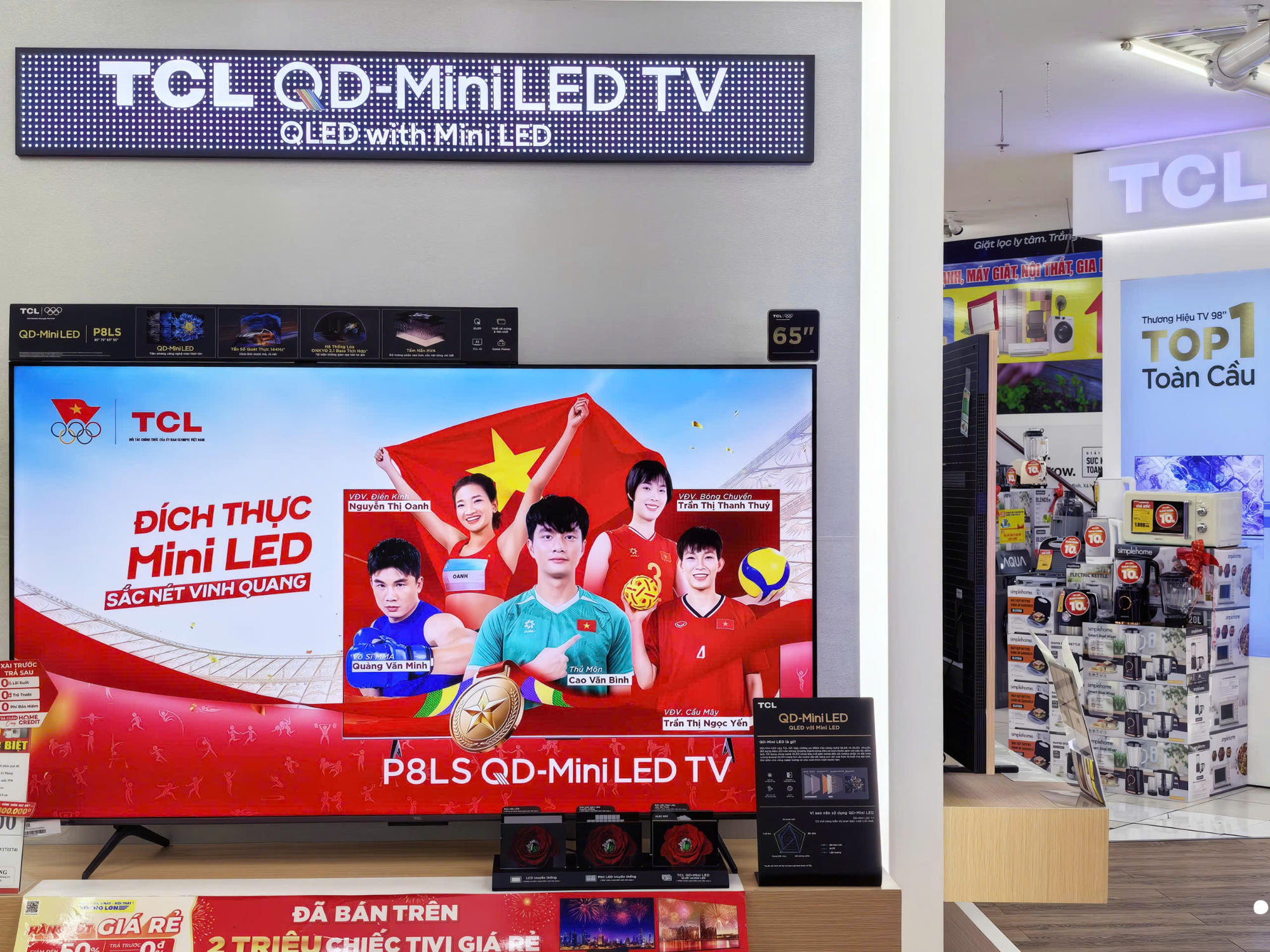 B&oacute;c t&aacute;ch c&ocirc;ng nghệ Mini LED đ&iacute;ch thực tr&ecirc;n TCL P8LS: Trải nghiệm thể thao đắm ch&igrave;m m&ugrave;a ASIAD - Ảnh 2.