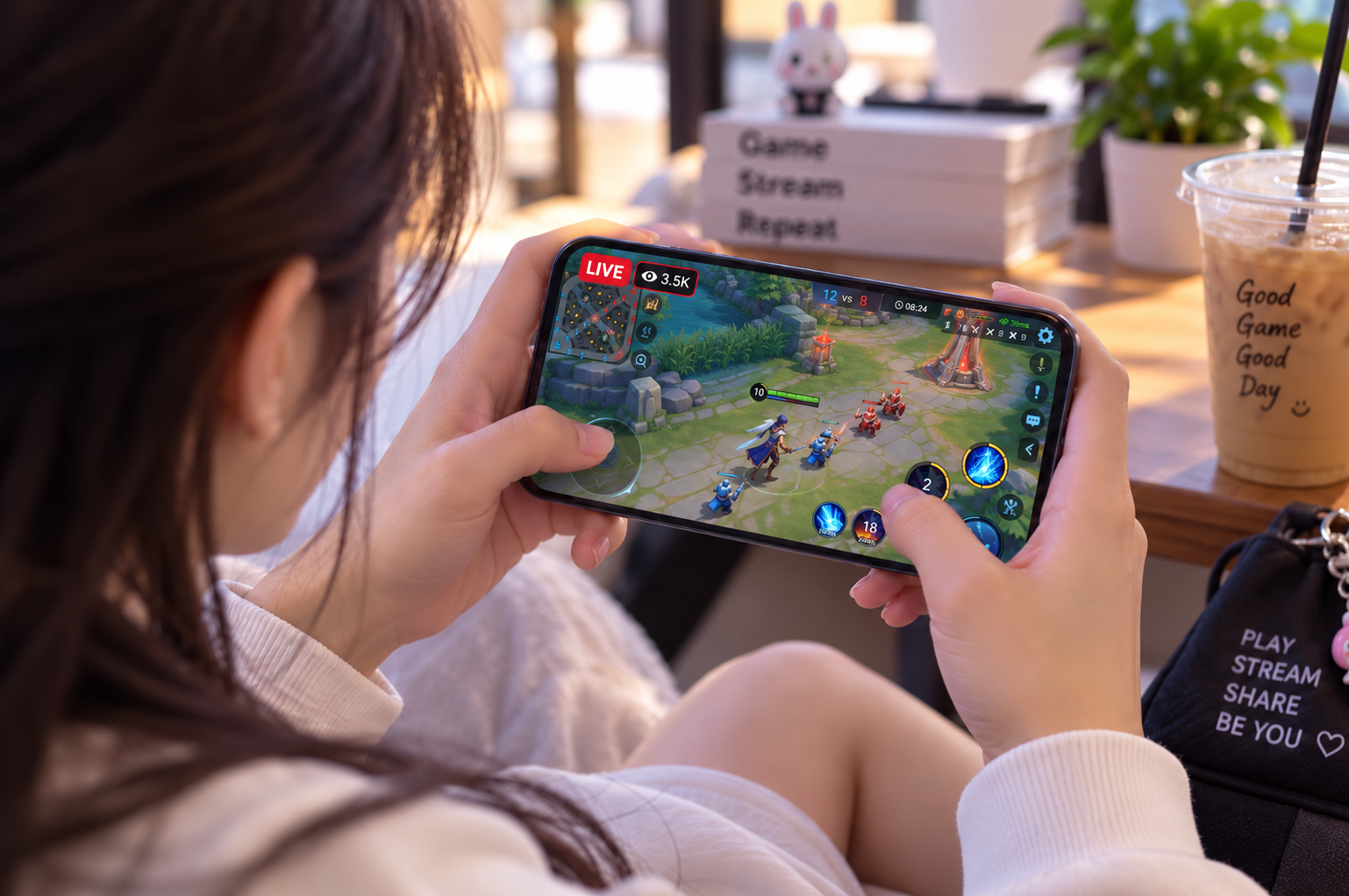 Smartphone v&agrave; xu hướng livestream game mọi l&uacute;c, mọi nơi- Ảnh 1.