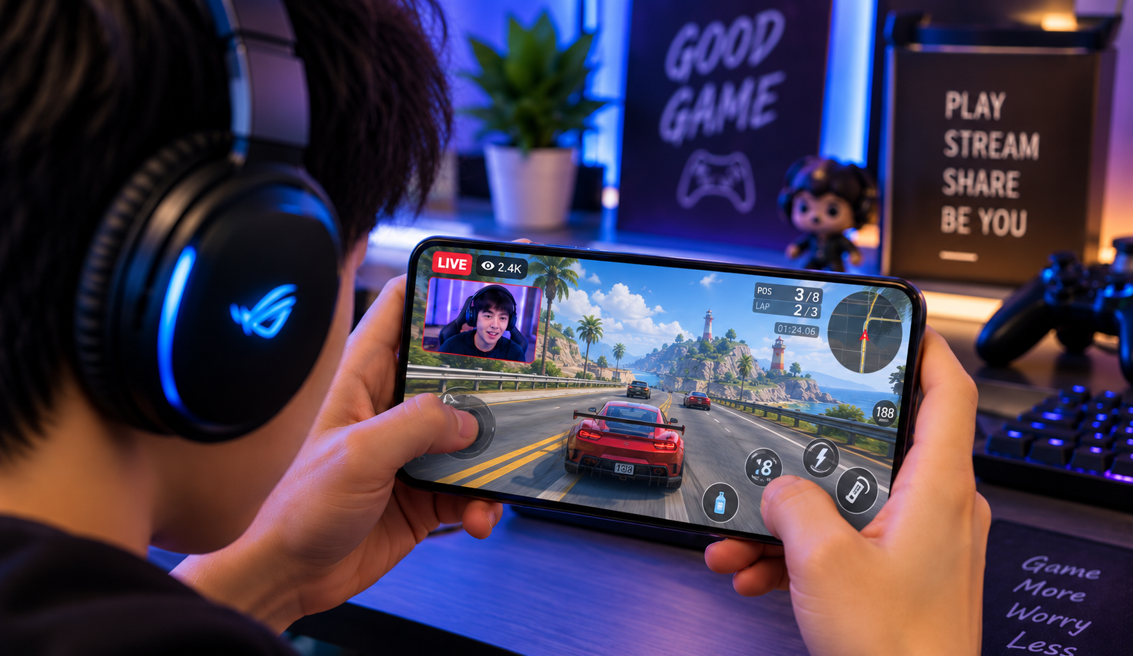 Smartphone v&agrave; xu hướng livestream game mọi l&uacute;c, mọi nơi- Ảnh 2.