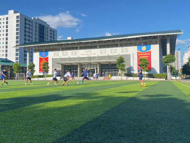 Hệ Sau đại học: Lan tỏa tinh thần thể thao chào mừng Ngày truyền thống Học viện Chính trị - Ảnh 3.