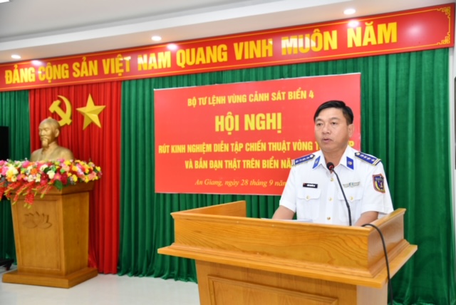 Bộ Tư lệnh V&ugrave;ng Cảnh s&aacute;t biển 4 diễn tập chiến thuật v&ograve;ng tổng hợp, bắn đạn thật tr&ecirc;n biển năm 2026 - Ảnh 2.