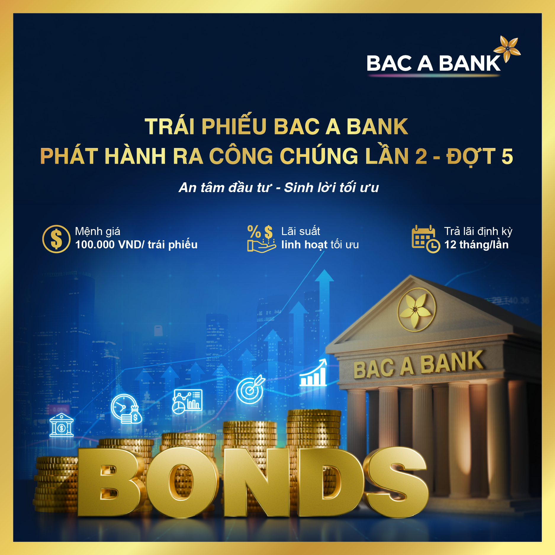 &rlm;BAC A BANK tiếp tục ch&agrave;o b&aacute;n tr&aacute;i phiếu ra c&ocirc;ng ch&uacute;ng, đa dạng lựa chọn đầu tư&rlm; - Ảnh 1.