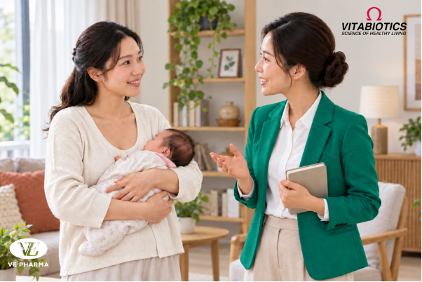 Vitamin cho mẹ sau sinh: Bổ sung thế n&agrave;o cho ph&ugrave; hợp? - Ảnh 2.